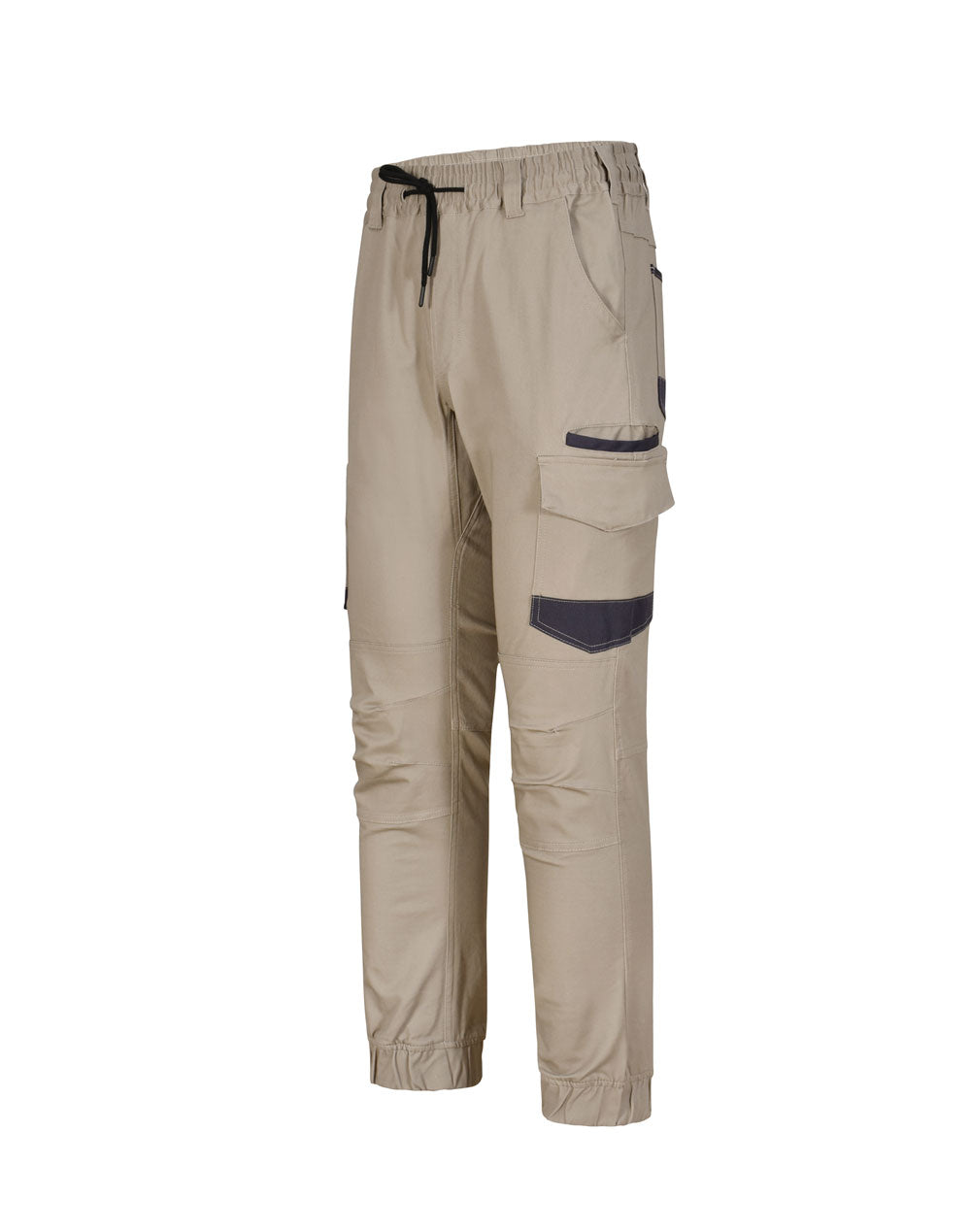 Unisex Cotton Stretch Drill Cuffed Work Pants - WP28