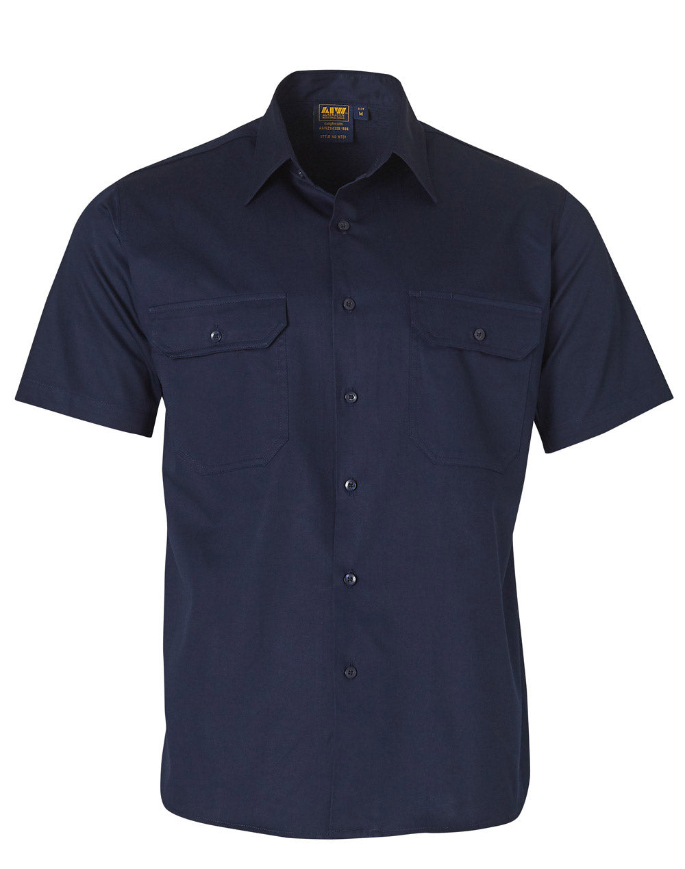 cool-breeze S/S cotton work shirt - WT01
