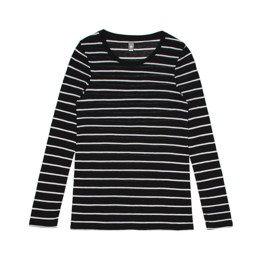 AS Colour 4027 FINE STRIPE LS TEE 4027