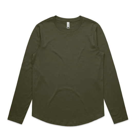 AS Colour 4055 CURVE LS TEE 4055