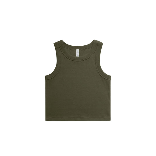 AS Colour 4064G ORGANIC RIB CROP TANK 4064