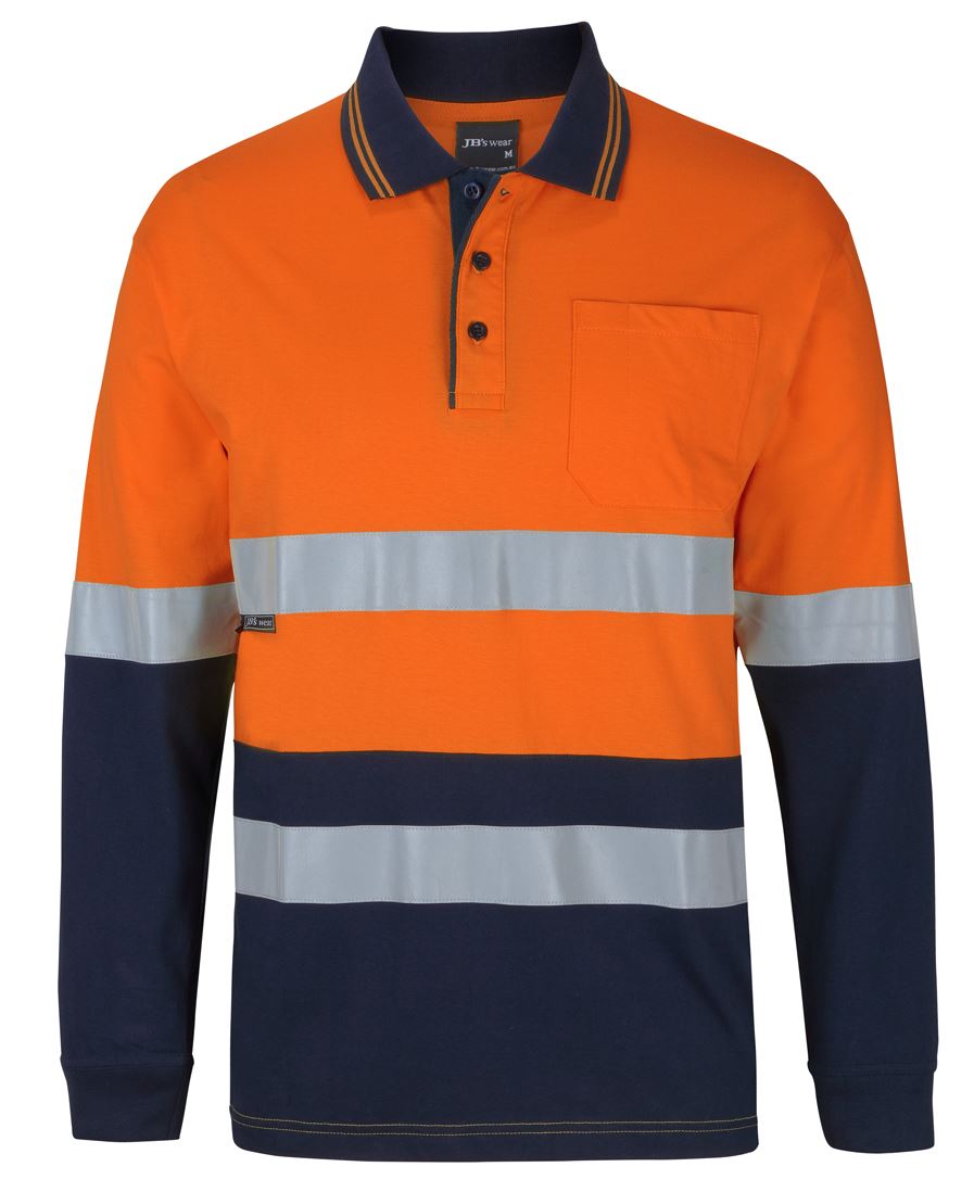 JB's HV (D+N) L/S COTTON POLO