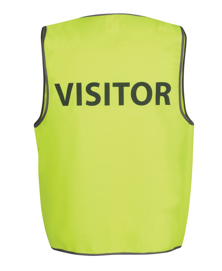 JB's HV SAFETY VEST PRINT VISITOR - 6HVS7