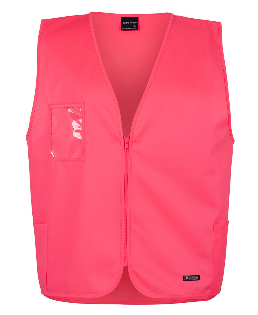 JB's HV ZIP SAFETY VEST