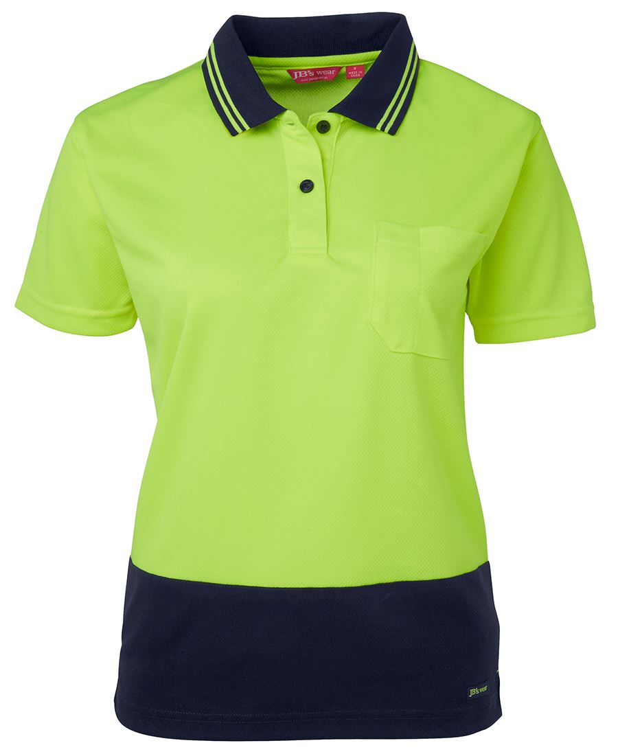 JB's LADIES HV S/S COMFORT POLO