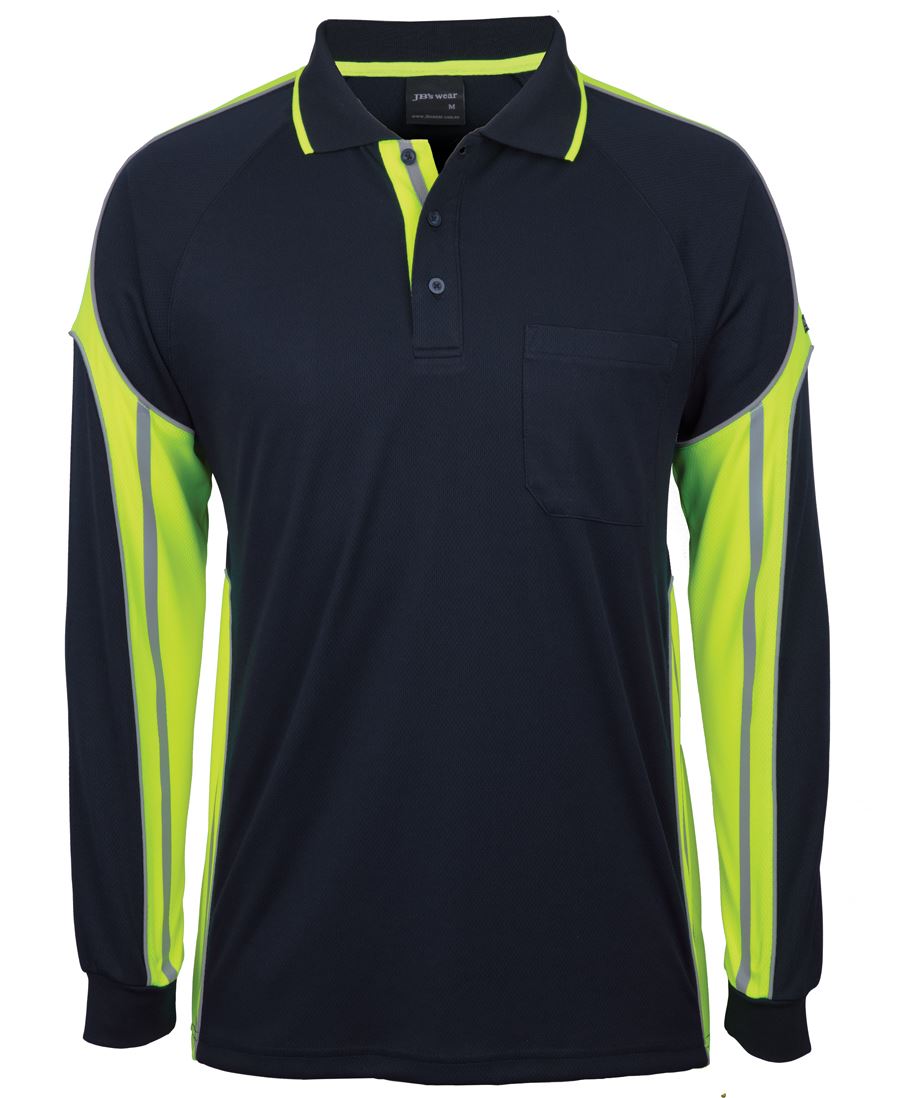 JB's L/S STREET PANEL POLO