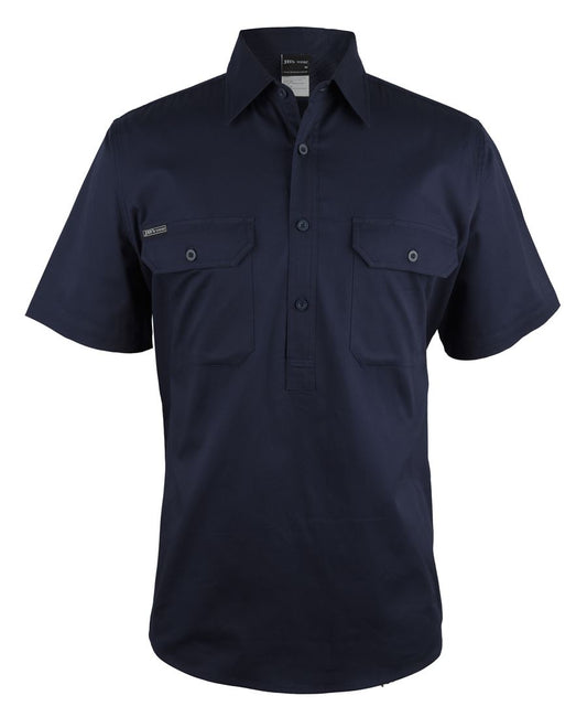 JB's CLOSE FRONT S/S 150G WORK SHIRT - 6WKCF