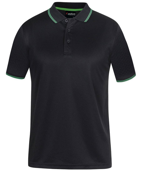 PDM JACQUARD CONTRAST POLO
