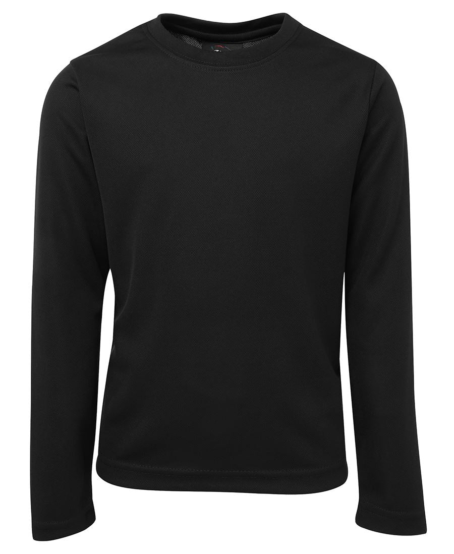 PODIUM KIDS L/S POLY TEE Kids & Adults