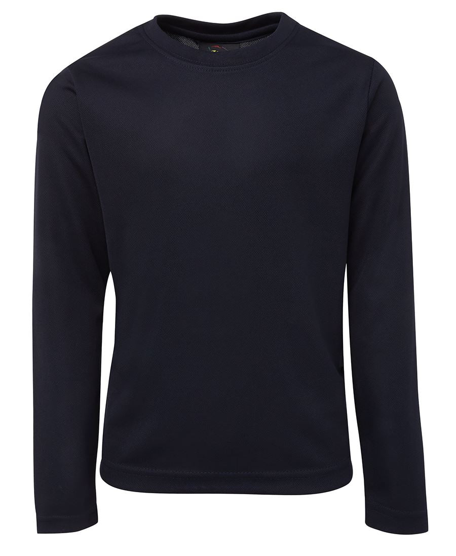 PODIUM KIDS L/S POLY TEE Kids & Adults