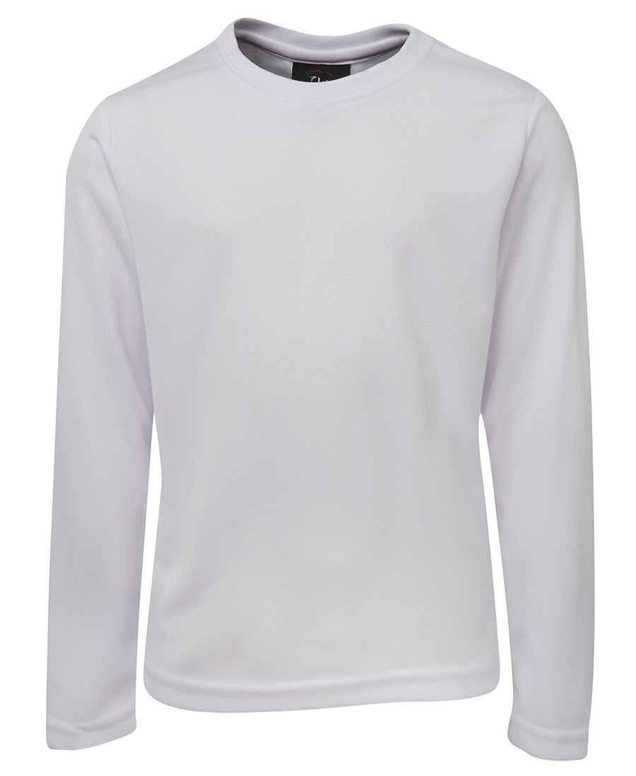 PODIUM KIDS L/S POLY TEE Kids & Adults