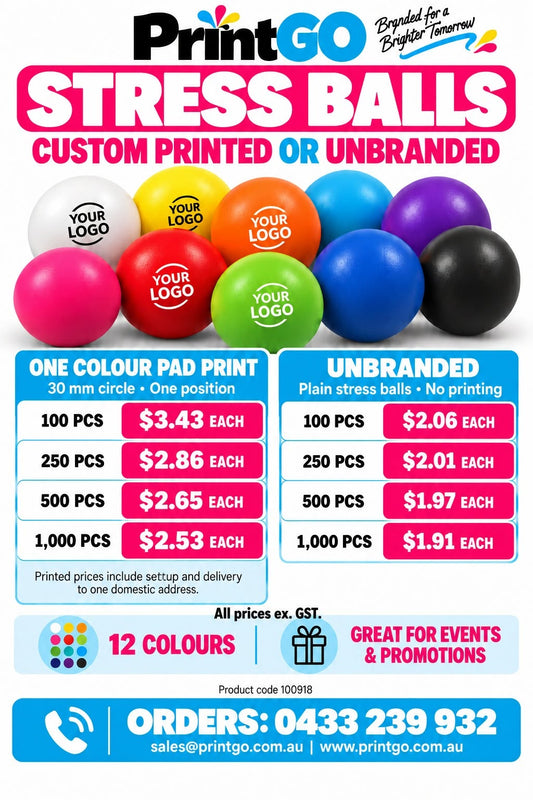 Stress Balls Printed or Unbranded