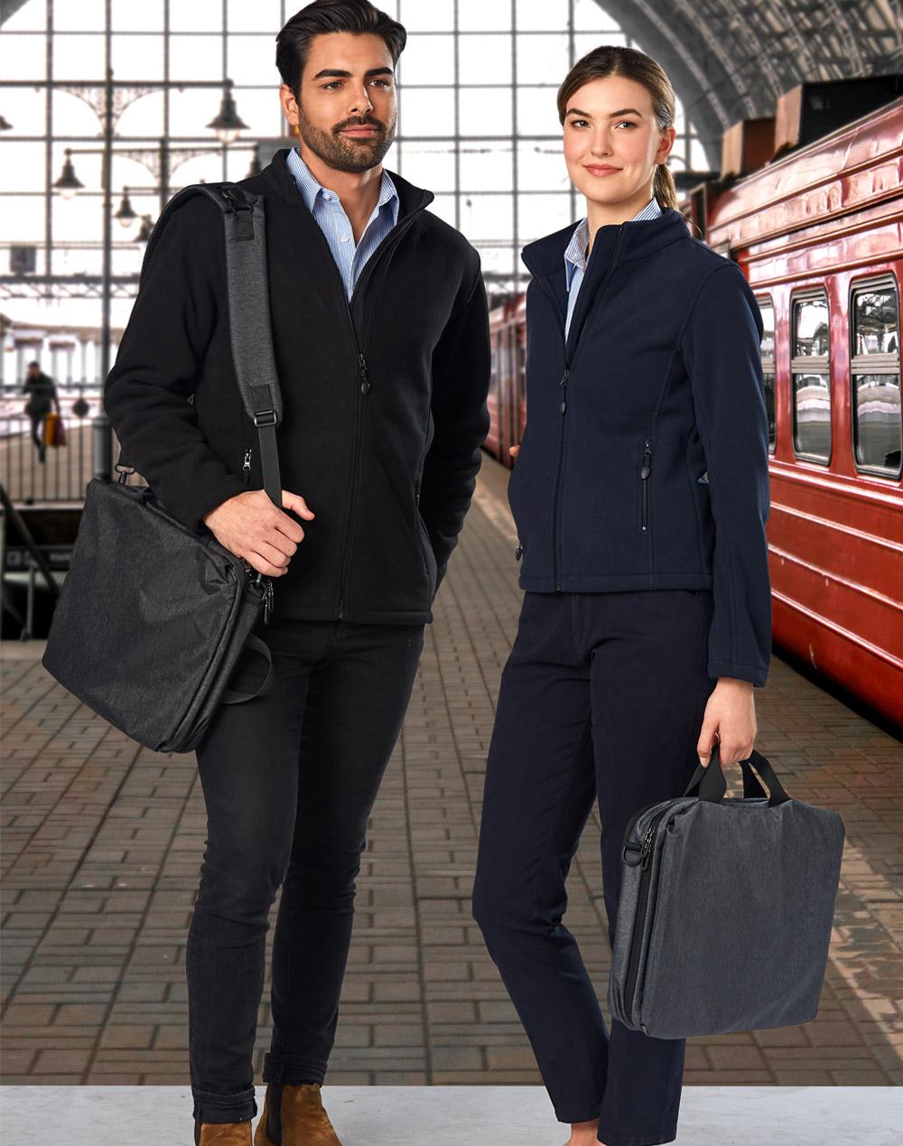 Utility Heather Laptop Bag - B5005