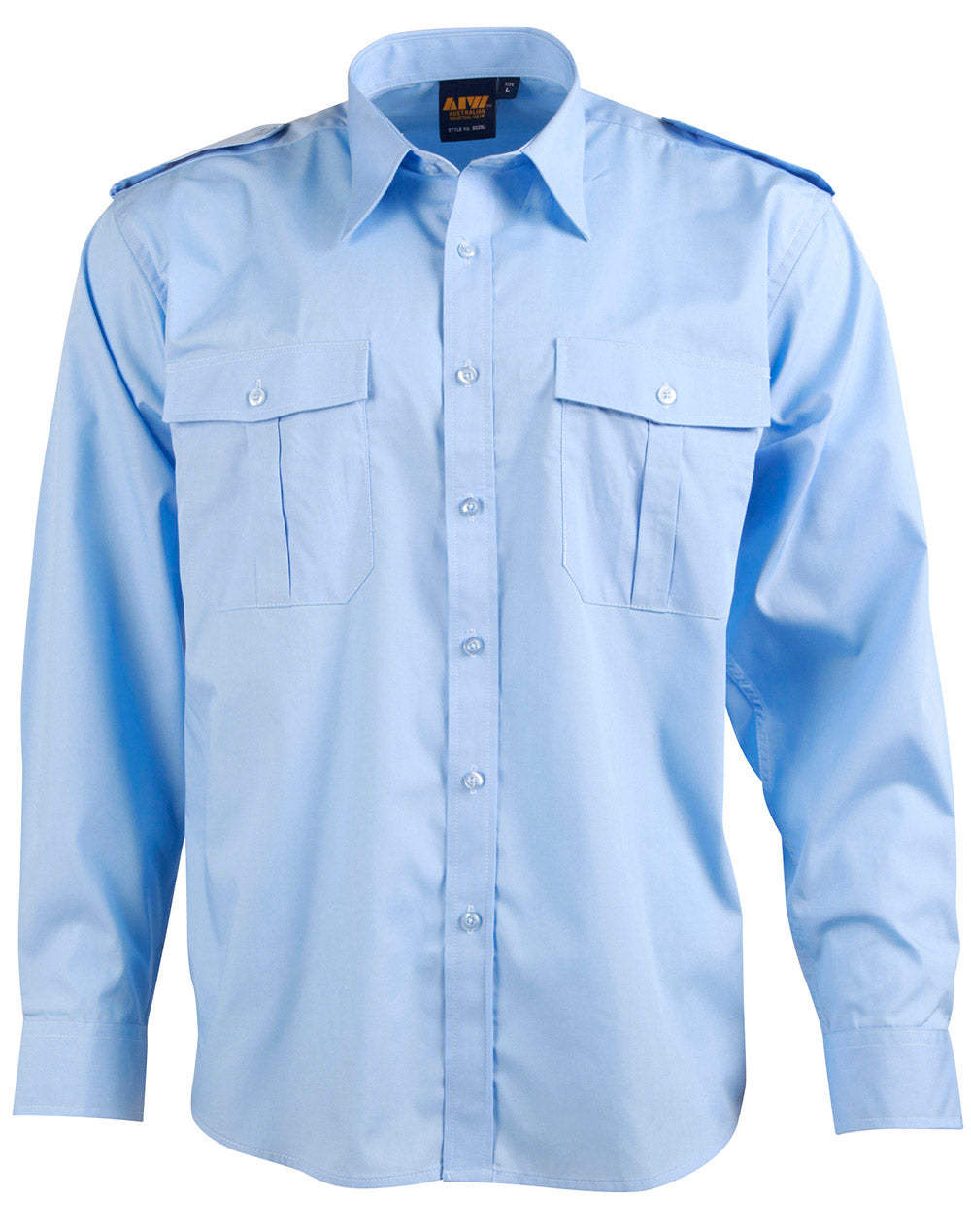 Unisex epaulette shirt,long sleeve. - BS06L