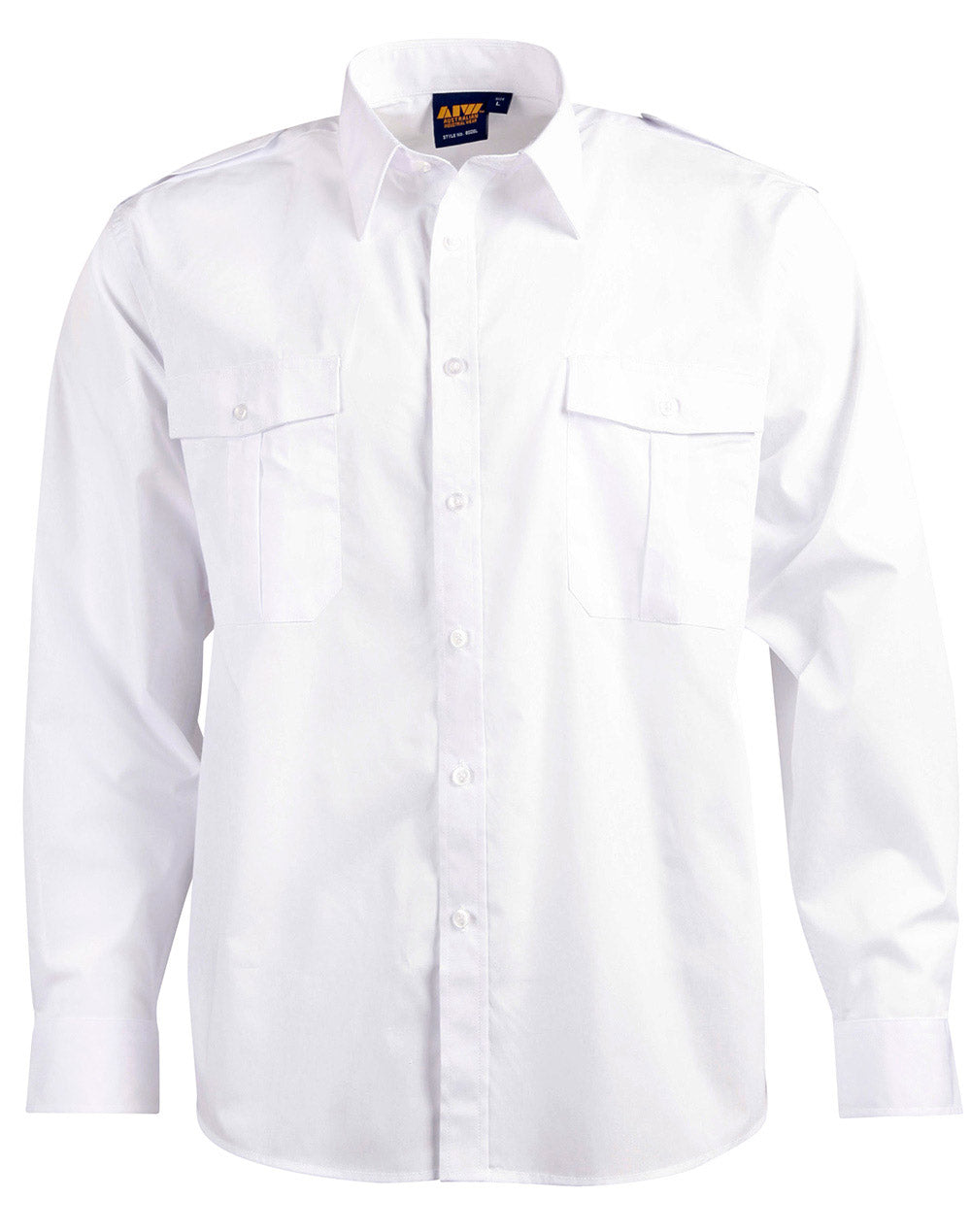 Unisex epaulette shirt,long sleeve. - BS06L