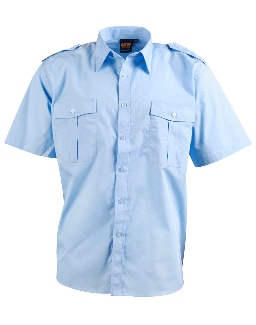 Unisex epaulette shirt ,short sleeve. - BS06S