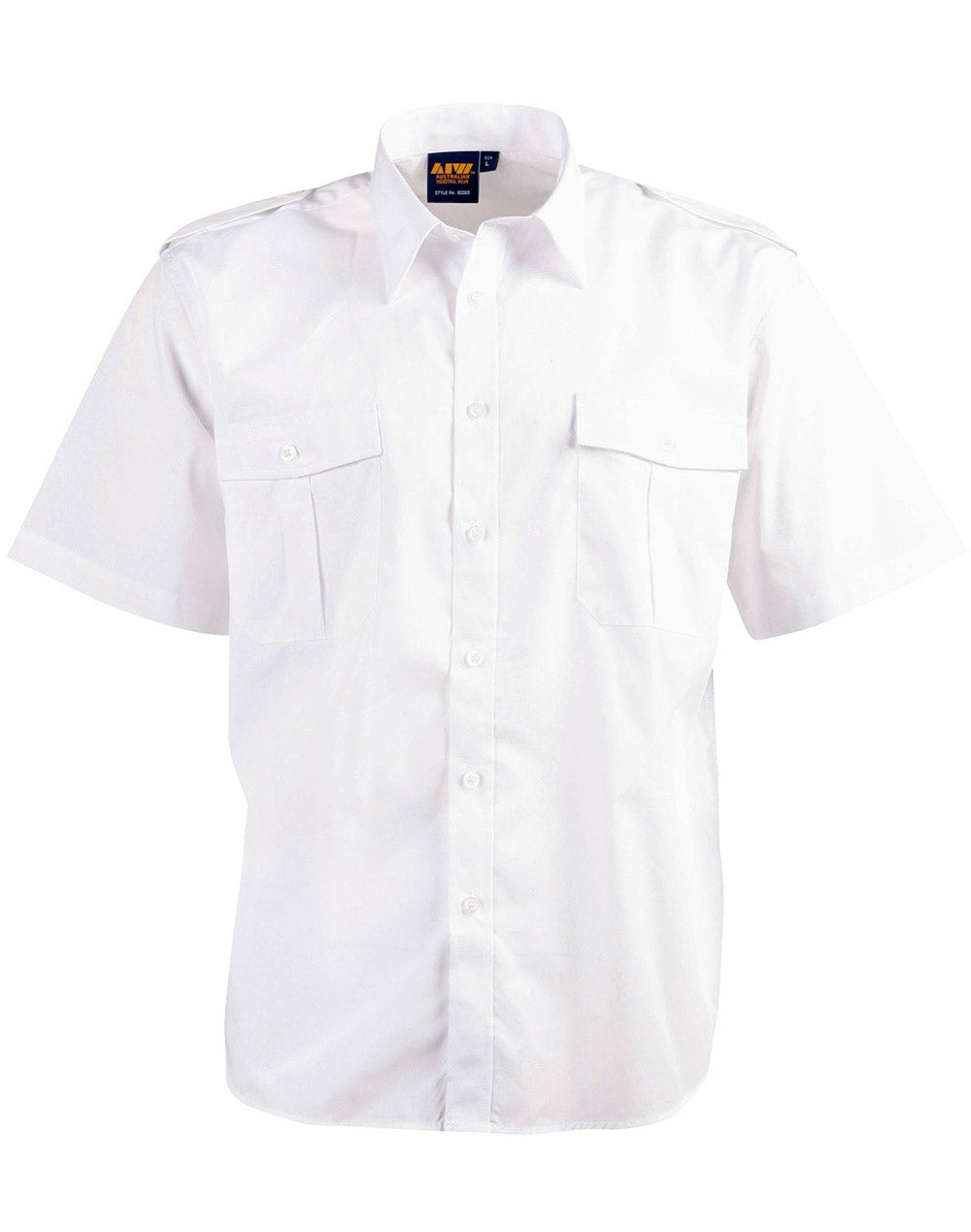 Unisex epaulette shirt ,short sleeve. - BS06S