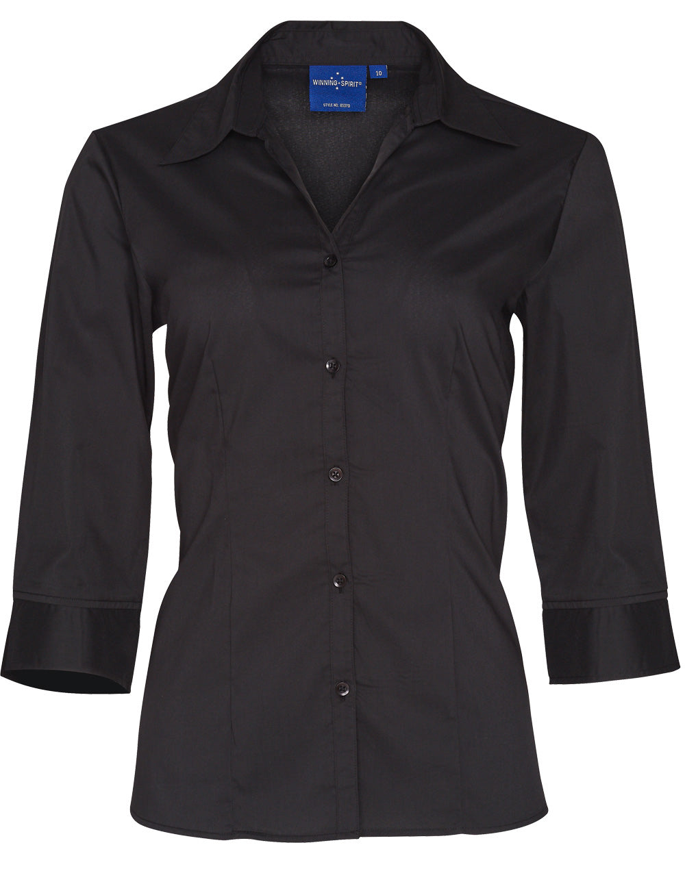 Ladies' 3/4 sleeve teflon shirt - BS07Q