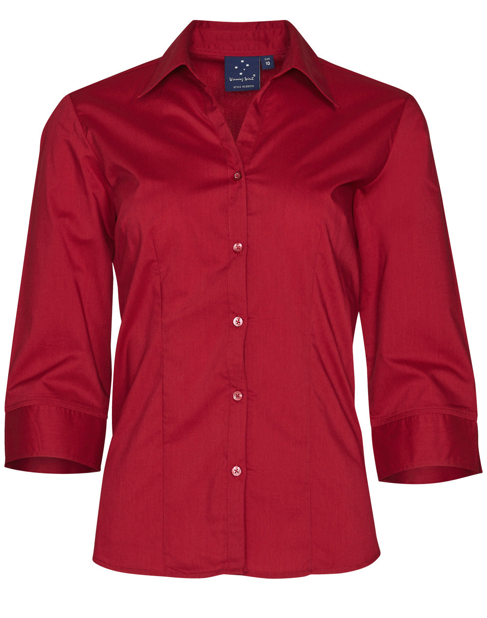 Ladies' 3/4 sleeve teflon shirt - BS07Q