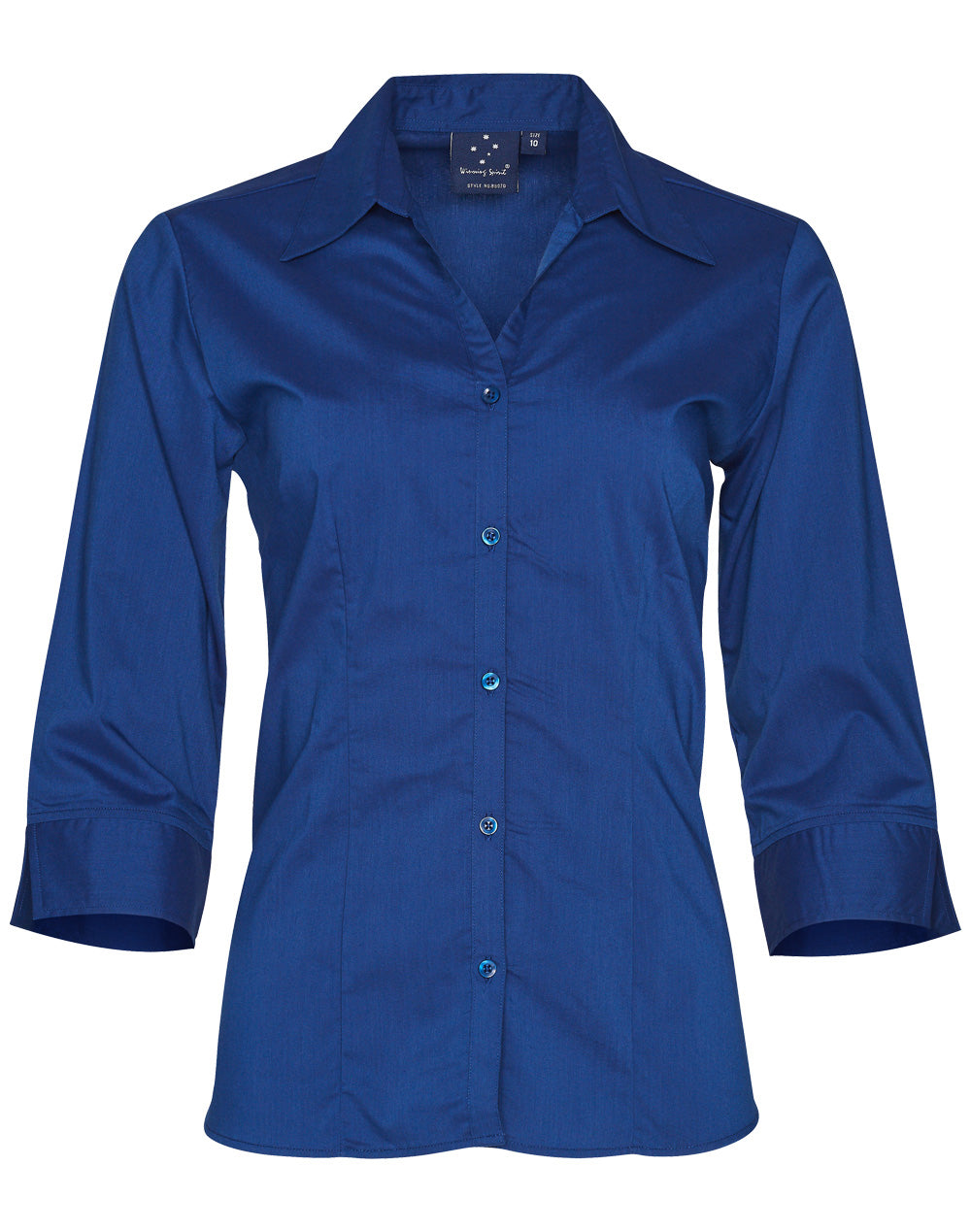 Ladies' 3/4 sleeve teflon shirt - BS07Q