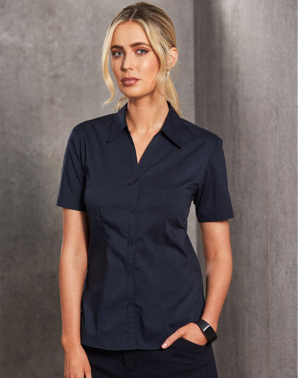 Ladies S/S Teflon shirt - BS07S