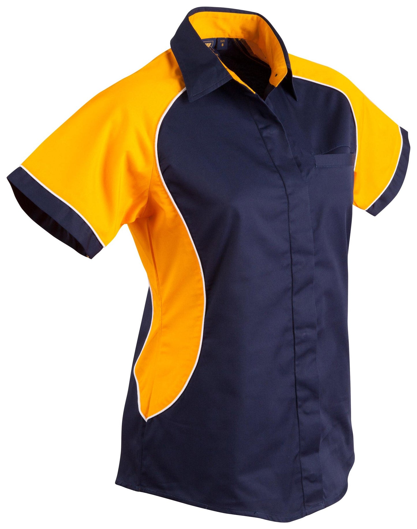 Ladies' Contrast Shirt - BS16