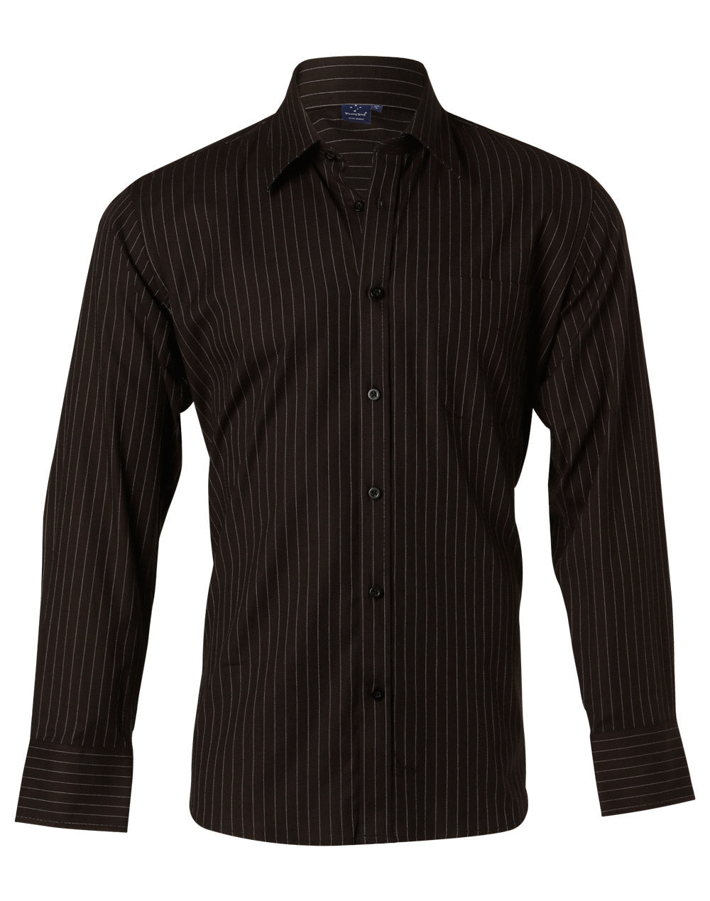 Mens L/S Stripe Shirt - BS17