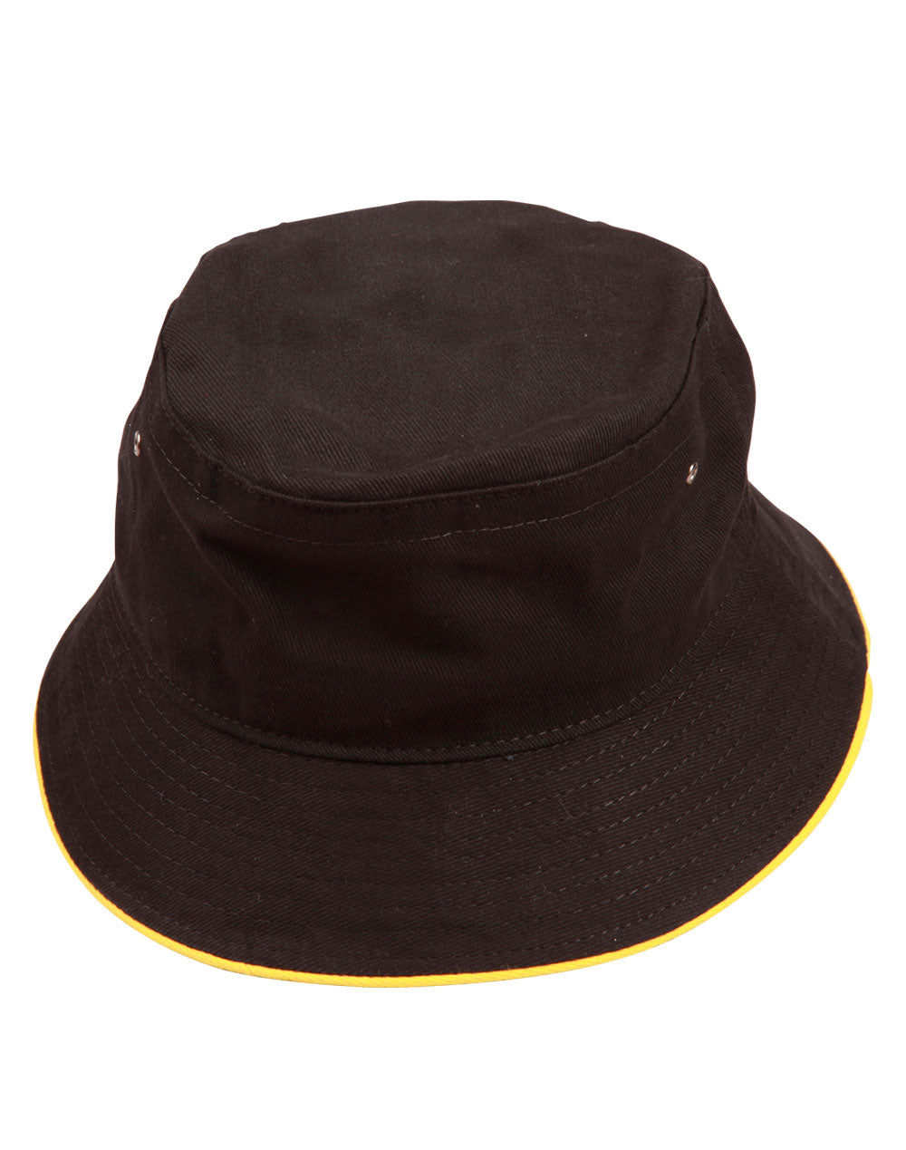 soft washed sandwich bucket hat - CH31