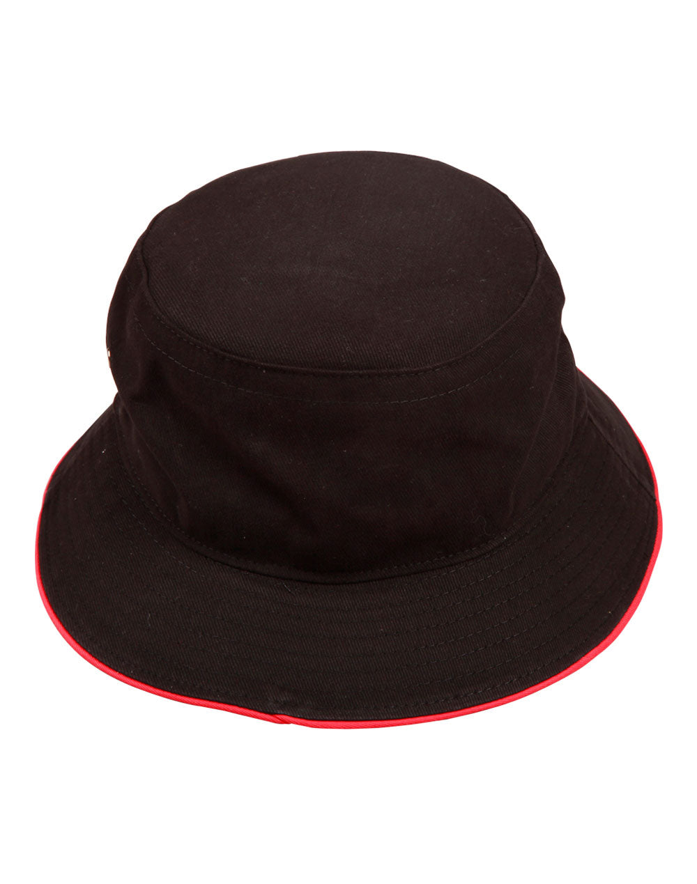 soft washed sandwich bucket hat - CH31