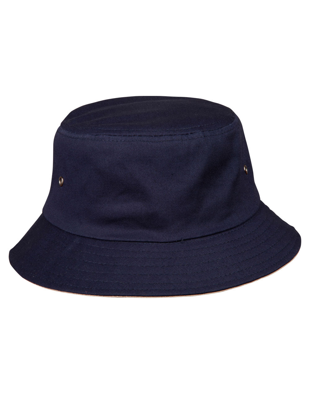 contrasting underbrim bucket hat - CH32A