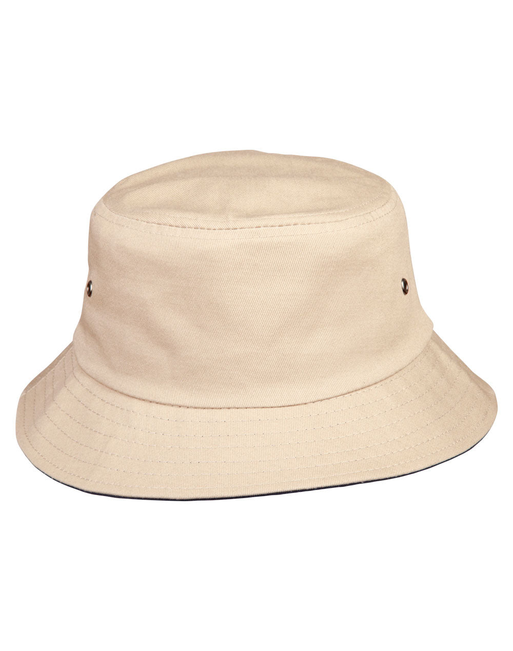 contrasting underbrim bucket hat - CH32A
