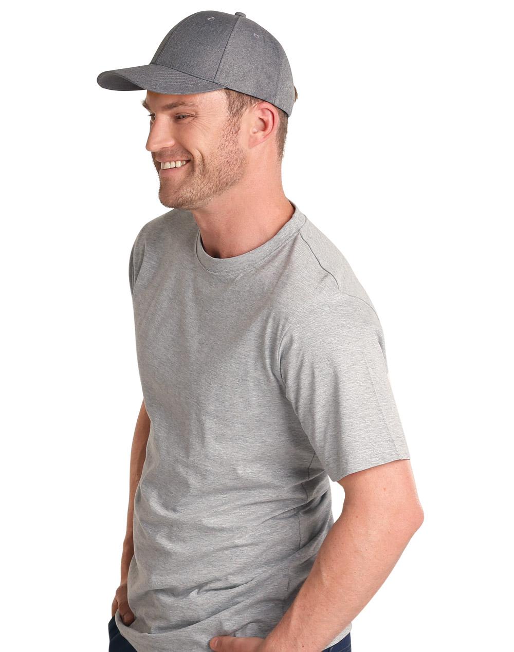 Premium Heather Polyester Baseball Cap - CH33