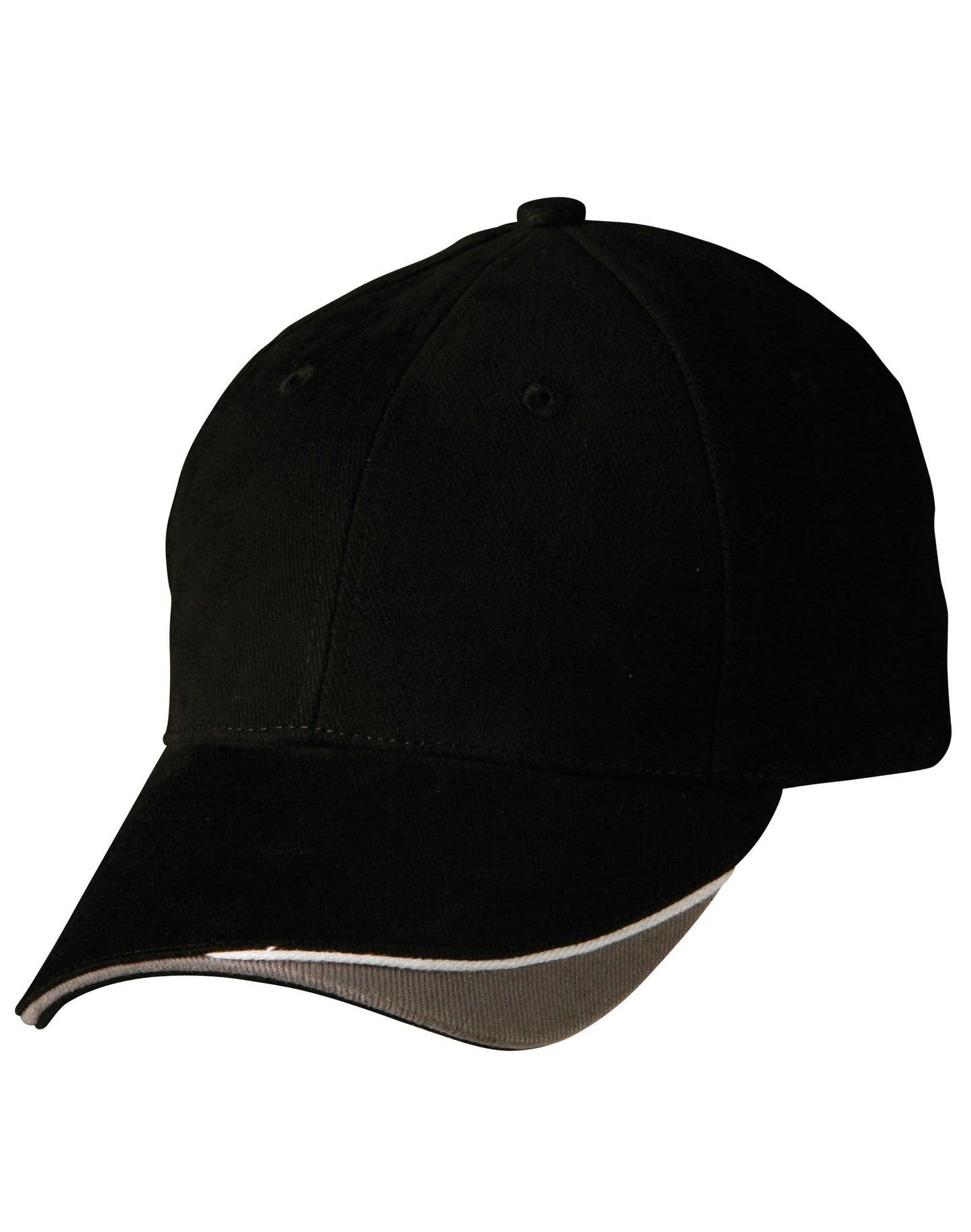 The edge, two tone heavy brushed  sandwich peak - CH68
