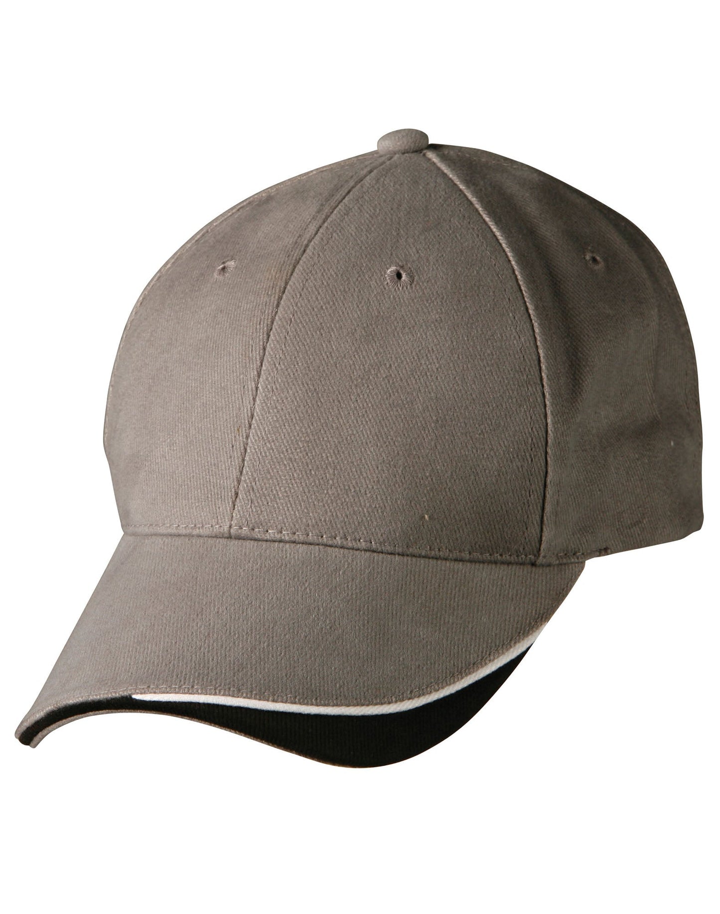 The edge, two tone heavy brushed  sandwich peak - CH68