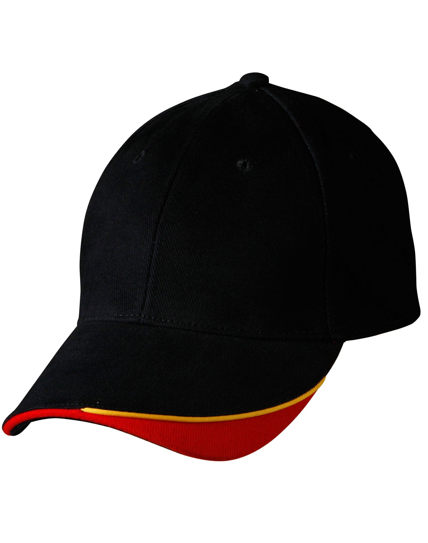 The edge, two tone heavy brushed  sandwich peak - CH68