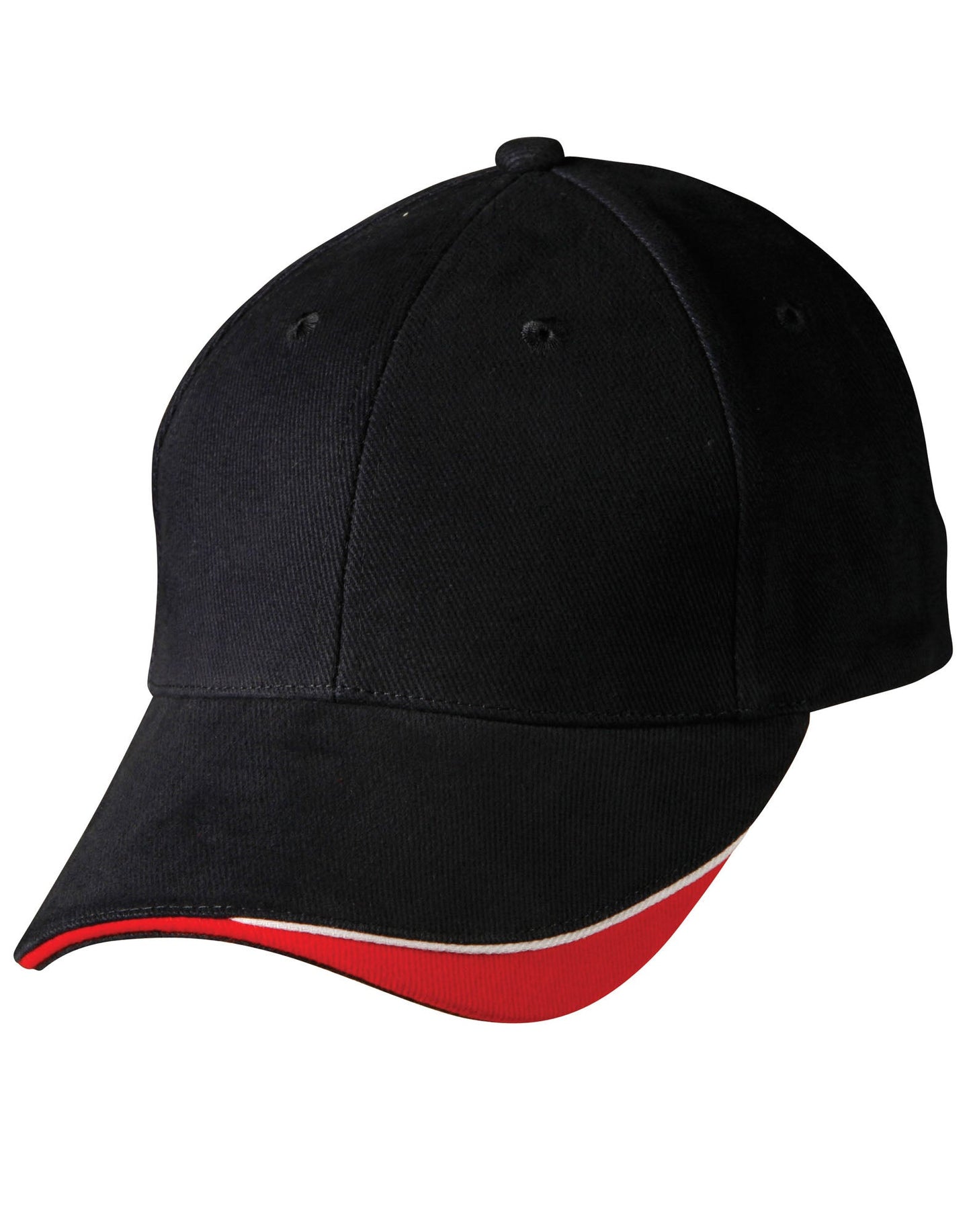 The edge, two tone heavy brushed  sandwich peak - CH68