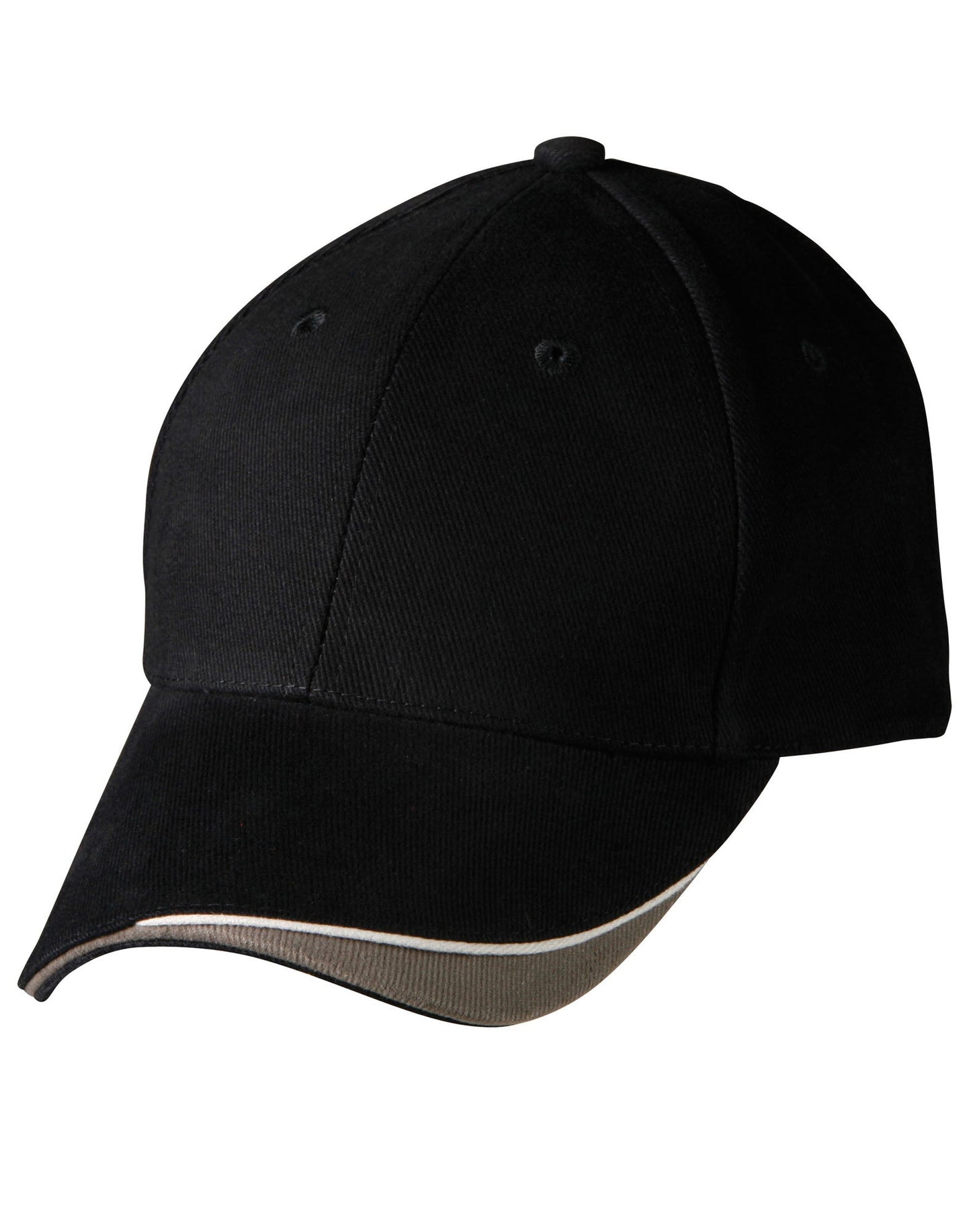The edge, two tone heavy brushed  sandwich peak - CH68