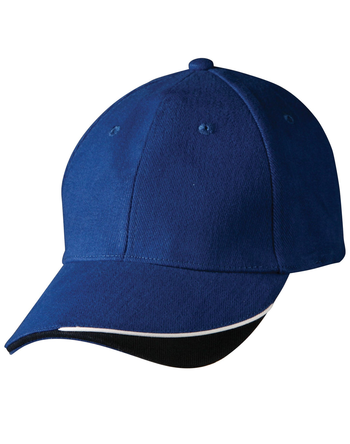 The edge, two tone heavy brushed  sandwich peak - CH68