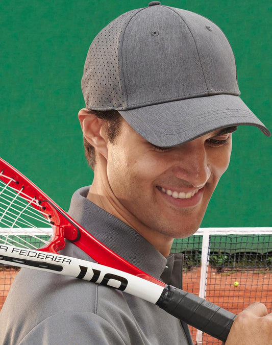 4-Way Stretch Laser Cut Runner's Cap - CH88