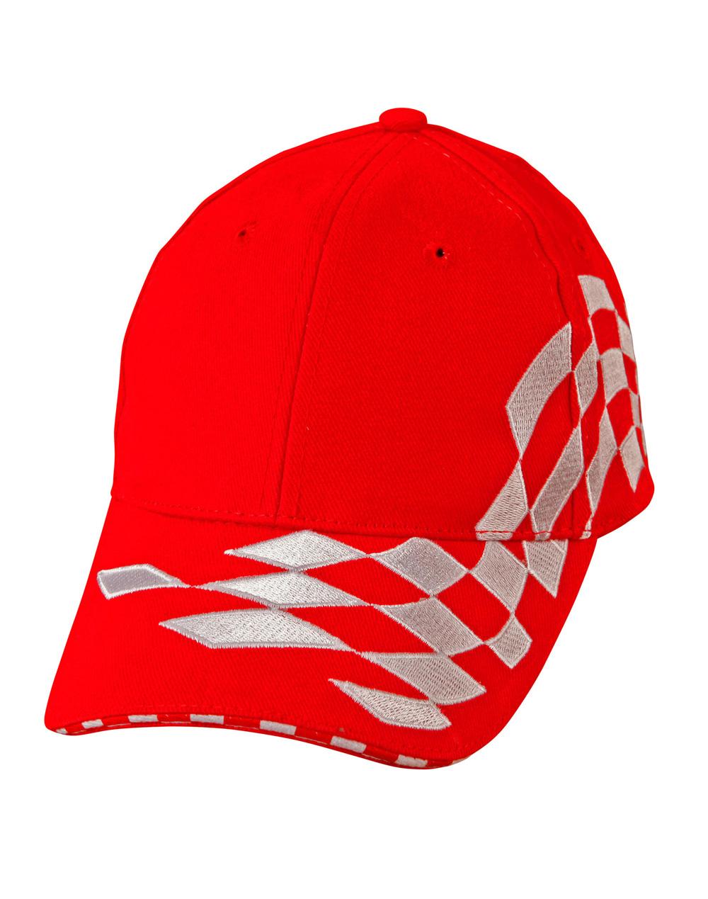 H/B/C embroidery check racing - CH99