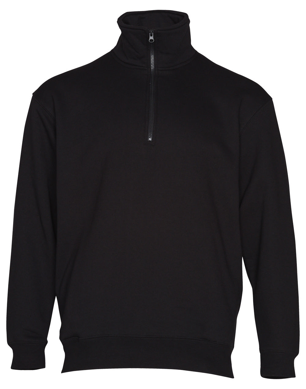 1/2 zip collar fleecy sweat - FL02