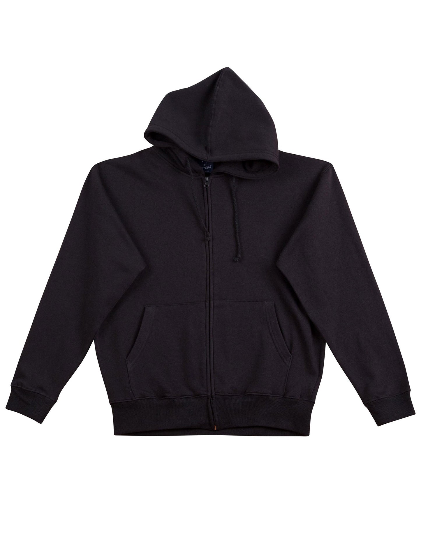 Men's full-zip fleecy hoodie - FL03