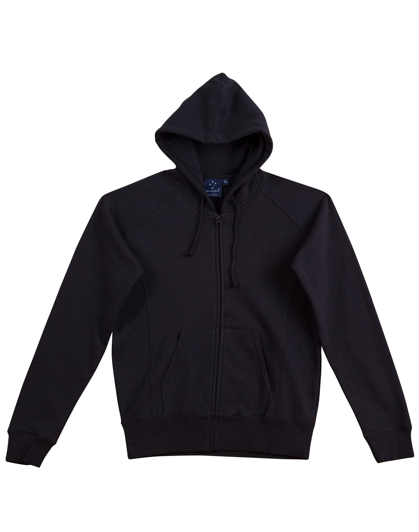 Ladies' full-zip fleecy hoodie - FL04