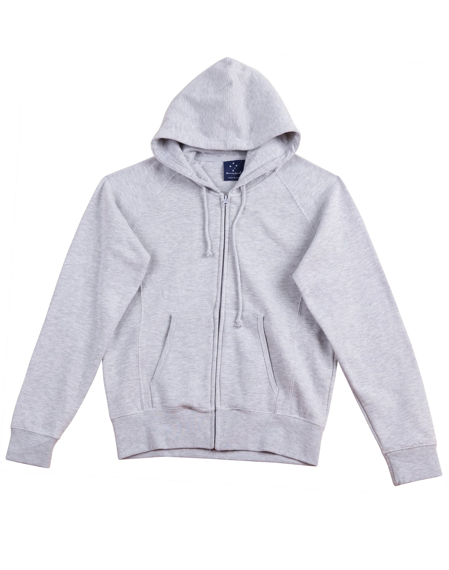 Ladies' full-zip fleecy hoodie - FL04