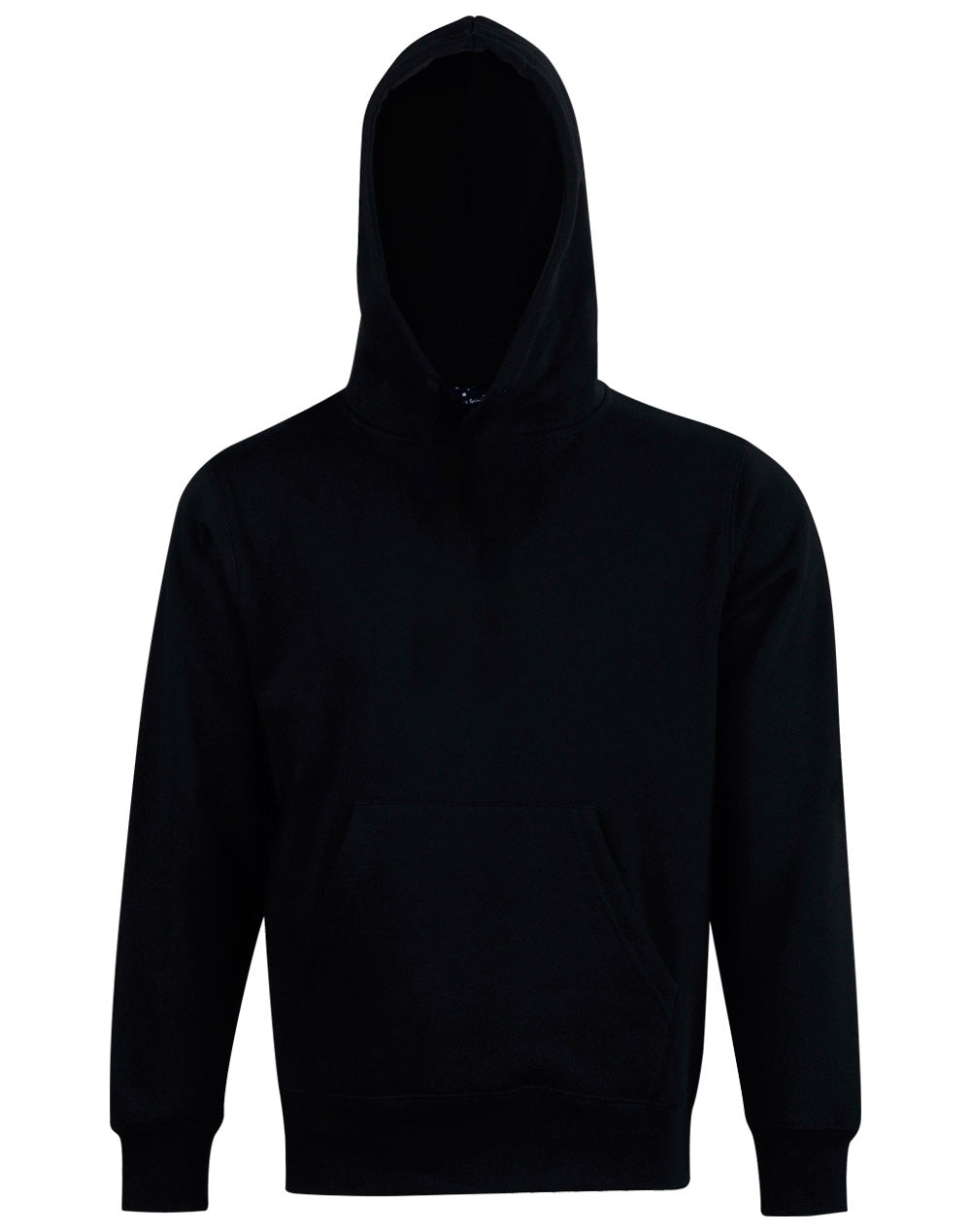 Kids' Close Front  Contrast Fleecy Hoodie - FL09K