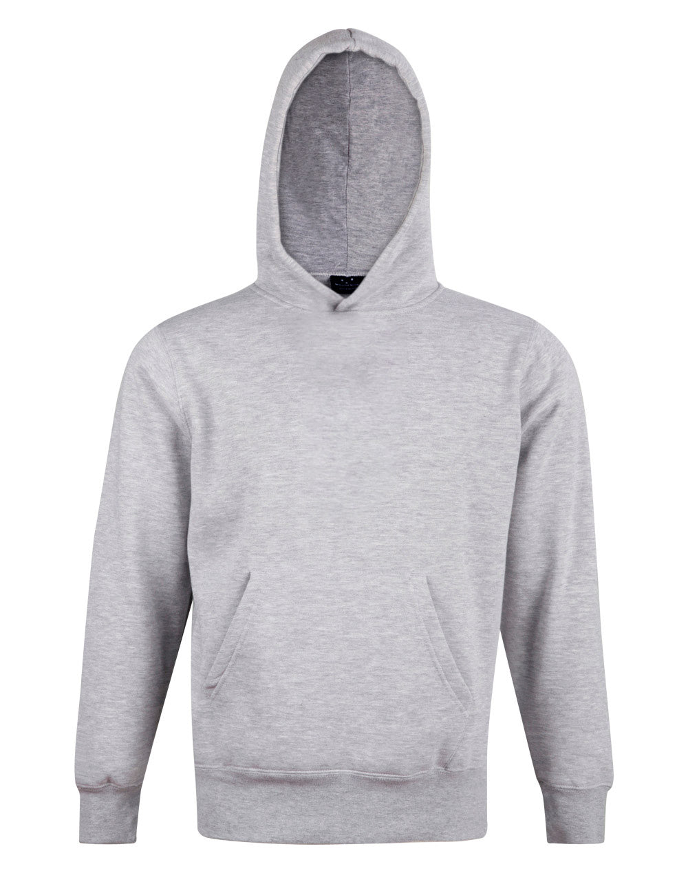 Kids' Close Front  Contrast Fleecy Hoodie - FL09K
