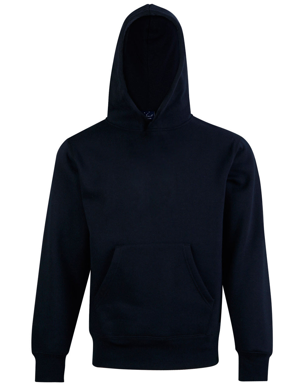 Kids' Close Front  Contrast Fleecy Hoodie - FL09K