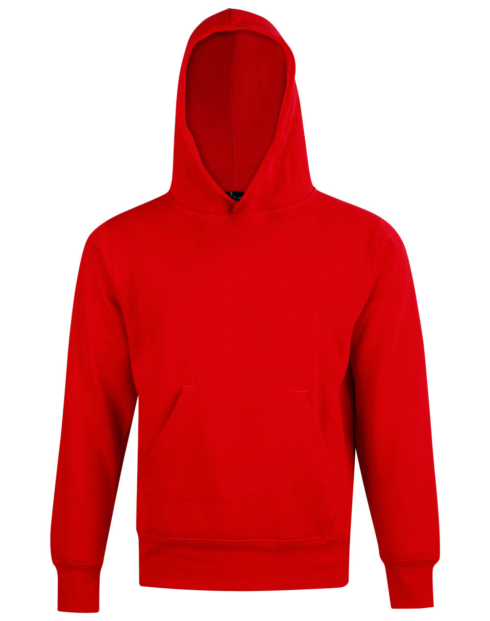 Kids' Close Front  Contrast Fleecy Hoodie - FL09K