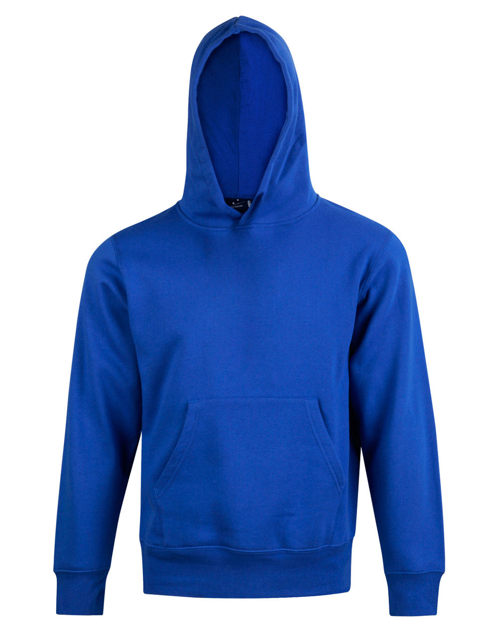 Kids' Close Front  Contrast Fleecy Hoodie - FL09K