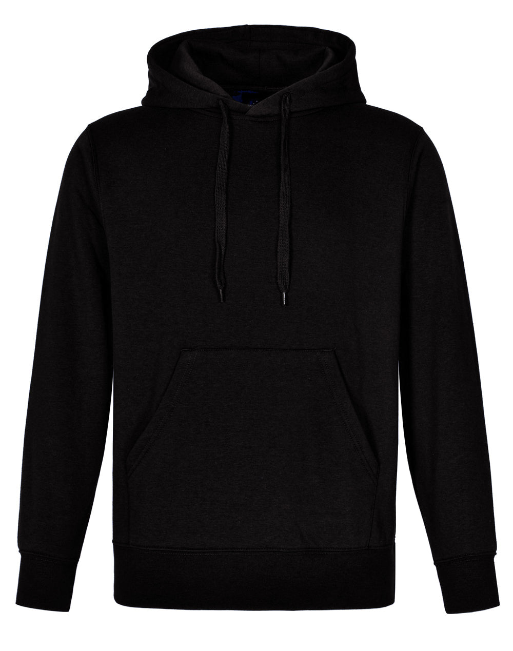 Adult's Close Front  Contrast Fleecy Hoodie - FL09